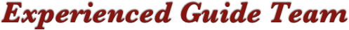 Experienced Guide Team